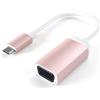 Satechi ST-TCVGAR cavo video e adattatore USB Type-C VGA (D-Sub) Oro rosa