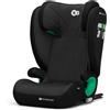 Kinderkraft JUNIOR FIX i-Size - Seggiolino auto 100-150 cm - standard R129 - ISOFIX - SPS - H-GUARD - Poggiatesta regolabile in 10 posizioni - Rivestimento lavabile nero