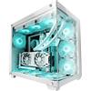 Mars Gaming Alloggiamento ATX semi-tower Mars Gaming MCV4 XXL PREMIUM Bianco