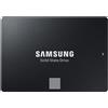 SAMSUNG SSD 1TB 2.5 SATA3 870 EVO lettura/scrittura: 560/530, IOPS: 13000/36000