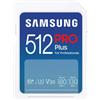Samsung PRO Plus SD Card - Scheda di Memoria 512GB 2023
