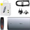 Baseus Caricabatterie da parete Baseus GaN5, 65W, 1xport USB-C, 1XUSB-A