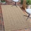 Teppich-Traum Tappeto moderno per interni ed esterni in juta Dimensioni - 80 x 150 cm