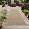 Teppich-Traum Tappeto per interni ed esterni per cucina, sala da pranzo o terrazza Dimensioni - 80 x 250 cm