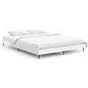 vidaXL Struttura letto bianca 140x190 cm in legno