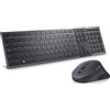Dell Premier KM900 - Set tastiera e mouse - cooperazione - retroilluminato - wireless - 2,4 GHz, Bluetooth 5.1 - QWER