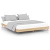 vidaXL Struttura letto senza materasso rovere Sonoma 120x200 cm materiale a base di legno