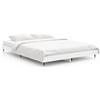 vidaXL Struttura letto bianca 140x190 cm in legno