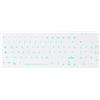 Contour Active Key AK-CB7012F-U1-W - Tastiera - completamente sigillata - retroilluminata - montabile a rack - USB - QWERTZ - Tedesco