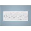CHERRY Active Key AK-C7012 - Tastiera - completamente sigillata, IP68 - USB - QWERTZ - Tedesco - bianco (AK-C7012F-UVS-W/GE)