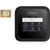 NETGEAR MR6450 Router Portatile Nero Wi-Fi 6E 3G/4G/5G/LTE con Batteria Integrata