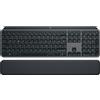 Logitech MX Keys S - Tastiera con poggiapolsi - wireless DE - grafite