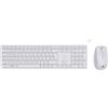 HP Tastiera e mouse wireless HP 650, senza fili, wireless RF, interruttore a membrana, QWERTY, bianco, mouse incluso