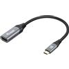 Equip 133492 cavo e adattatore video 0,15 m USB tipo-C HDMI Nero, Grigio