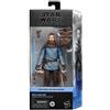 Hasbro F5604 Star Wars Serie Nera Obi-Wan Kenobi Ben Kenobi (Stazione Tibidon), action figure con spada laser, arma e zaino, 15 cm