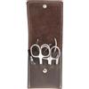 Erbe Solingen Set per manicure in pelle Mountain Bear 9718