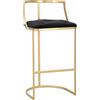 Mauro Ferretti sgabello Istanbul Ø 45x90 cm oro nero
