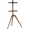 InLine® supporto TV in legno, treppiede, per TV LED 114,30 cm (45")-65" (114-165 cm), max. 40 kg (23131W)