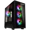 Kolink Observatory Y AMD SE ARGB, Midi Tower, PC, Nero, Trasparente, ATX, EATX, ITX, micro ATX, Plastica, Acciaio, Vetro temperato, Gaming