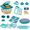 Genius 27175 Genius Nicer Dicer Chef Professional Set 23-tlg. dark petrol