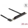 DELOCK M.2 Key A+E > PCIe x16 NVMe Adapter gew. 20cm Kabel