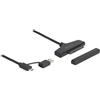 Delock Convertitore DELOCK da USB a SATA 6 Gb/s con USB Tipo-C o USB