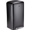 DIRT-DEVIL Dirt Devil Dirt Devil bidone a pedale 30 litri - Cestino per rifiuti - Acciaio inox - Nero
