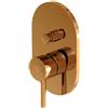 Steinberg Série 100 Mitigeur bain/douche, set de finition, encastré, 2 consommateurs, 10021033RG, 10021033RG
