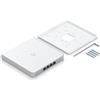 Ubiquity Punto di accesso a parete UbiQuiti UniFi6 Enterprise [WiFi 6E 802.11ax Tri-Band bis zu 10.2 - Punto di accesso - Router