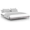 vidaXL Giroletto grigio Sonoma 120x200 cm in materiale ligneo