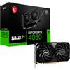 MSI GeForce RTX 4060 VENTUS 2X BLACK 8G OC NVIDIA 8 GB GDDR6 DLSS 3