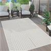 Paco Home Tappeto da esterno resistente alle intemperie Boho & Skandi Effetto 3D per terrazza, balcone e giardino Dimensioni 200x280 cm