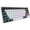 Sharkoon SKILLER SGK50 S3 tastiera Gaming USB QWERTY Bianco Russo