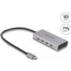DELOCK USB 10 Gbps USB Type-C Hub mit 4x USB Type-C Buchse
