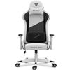 SENSE7 Spellcaster SENSHI XL Sedia da gaming bianca - Sedia da ufficio ergonomica per persone di statura elevata, 160 kg, poltrona direzionale con imbottitura in schiuma a freddo e seduta ampia