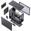 Jonsbo D31 MESH Schermo mATX, vetro temperato