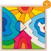 Goki Puzzle del paesaggio del piccolo orso polare