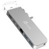 j5create JCD395-N hub 4K60 Elite Pro USB4® con set MagSafe