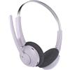 JLab GO Work Pop Cuffie Bluetooth On-Ear senza fili con autonomia di 50 ore, microfono a braccio, tecnologia Bluetooth multipoint (IEUHBGWRKPOPRLLC4)