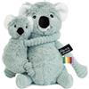 Les Deglingos Koala di peluche, mamma e bambino, menta