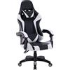 Top e shop Sedia da gioco LEMBIT - nero / bianco