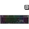 Sharkoon SKILLER SGK20 Rosso tastiera Gaming USB QWERTZ tedesco Nero