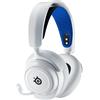 SteelSeries ARCTIS NOVA 7P WHITE, wireless, gioco, 20 - 20000 Hz, cuffie, blu, bianco