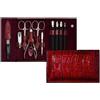 DuKaS Set manicure linea Premium Famiglia PL 252 Vino Solingen