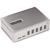 StarTech.com 10G5A2CS-USB-C-HUB Hub di interfaccia USB 3.2 Gen 2 (3.1 Gen 2) Type-C 10000 Mbps Argento (10G5A2CS-USB-C-HUB)