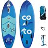 COASTO WindSUP MIR 8'6 Windsurf Board Stand Up Paddle gonfiabile iSUP 260x84cm