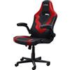 TRUST Trust GXT 703R RIYE Sedia da gioco universale Nero, Rosso