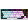 Sharkoon 4044951039180 Sharkoon Gaming Tastatur Skiller SGK50S3 weiß-gelb RGB DE