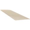 vidaXL Rete a doghe di ricambio con 48 doghe, 2 pezzi, 80x200 cm
