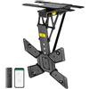 MyWall Supporto a soffitto per TV HL46M per TV 23-65" / 58-165cm Telecomando wireless e app Nero